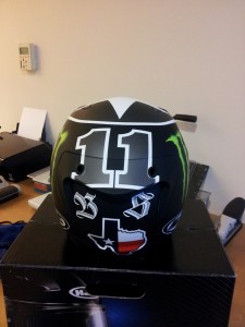 Ben Spies Helmet : 2011 helmet design